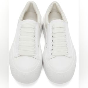 Alexander mcQUEEN women's deck plimsoll low top sneakers